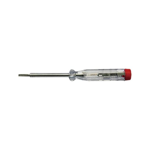 Отвёртка индикаторная YATO VDE SL3x140 мм YT-28301 361328301 092 1 Отвёртка индикаторная YATO VDE SL3x140 мм YT-28301 361328301 092 1