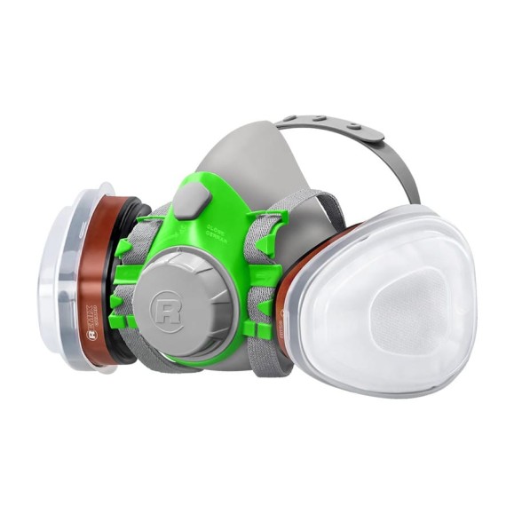Полумаска силиконовая REMIX GUARD 8600,класс защиты A1/P2R, размер L, набор RG-8600L-KIT-A1/P2R Полумаска силиконовая REMIX GUARD 8600,класс защиты A1/P2R, размер L, набор RG-8600L-KIT-A1/P2R