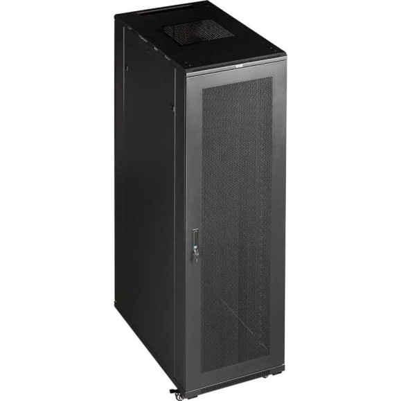 Шкаф TWT 19 Business, 18U 600x800, черный, передняя дв. перфорир., задняя дв. распашная перфорир. TWT-CBB-18U-6x8-P1 Шкаф TWT 19 Business, 18U 600x800, черный, передняя дв. перфорир., задняя дв. распашная перфорир. TWT-CBB-18U-6x8-P1