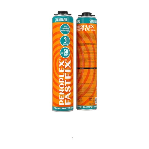Клей-пена в аэрозольной упаковке PENOPLEX FASTFIX STANDARD TU0-0006133 Клей-пена в аэрозольной упаковке PENOPLEX FASTFIX STANDARD TU0-0006133