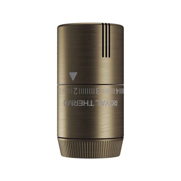 Термоголовка жидкостная Royal Thermo Design М30х1,5 (бронза) НС-1706257 Термоголовка жидкостная Royal Thermo Design М30х1,5 (бронза) НС-1706257