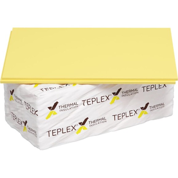 Экструдированный пенополистирол PENOPLEX ТЕПЛЕКС 20х585х1185 TU0-0007488 Экструдированный пенополистирол PENOPLEX ТЕПЛЕКС 20х585х1185 TU0-0007488