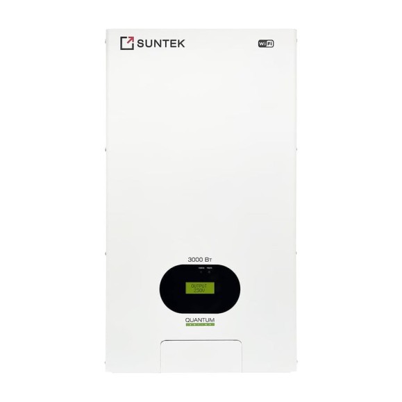 Инверторный стабилизатор SUNTEK QUANTUM WI-FI 3000 ВА, 90-310 В IN-3000 WI Инверторный стабилизатор SUNTEK QUANTUM WI-FI 3000 ВА, 90-310 В IN-3000 WI