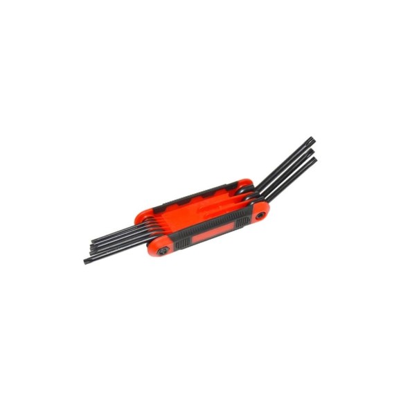 Набор ключей отверток складной AIST, TORX Tamper (торкс звездочек) с отверстием TH9-TH40 1050108TT 00-00026661 Набор ключей отверток складной AIST, TORX Tamper (торкс звездочек) с отверстием TH9-TH40 1050108TT 00-00026661