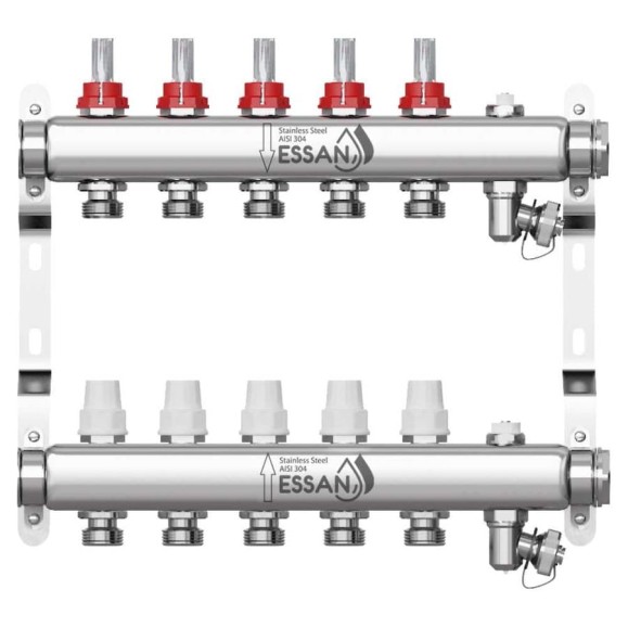 Коллекторная группа ESSAN GROUP802 нержавейка, 1 Коллекторная группа ESSAN GROUP802 нержавейка, 1