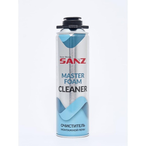 Очиститель монтажной пены SANZ foam cleaner, 500 мл PU-FOAM-Cleaner Очиститель монтажной пены SANZ foam cleaner, 500 мл PU-FOAM-Cleaner