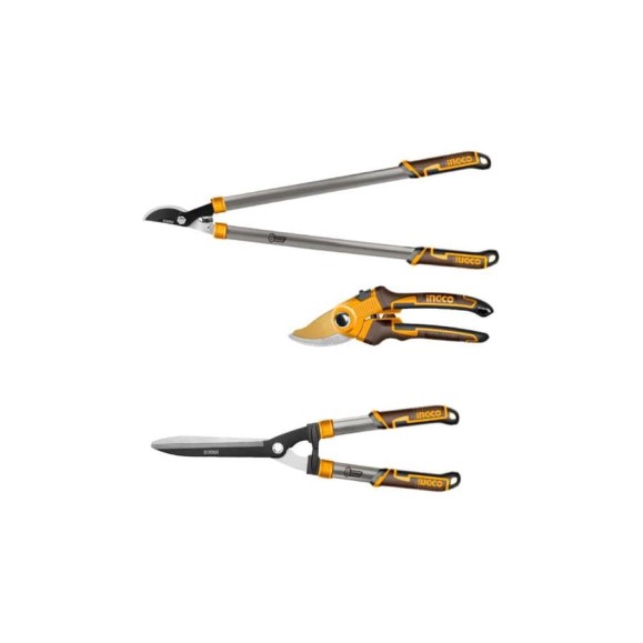 Набор садовых ножниц INGCO INDUSTRIAL 3 шт HLT76033 Набор садовых ножниц INGCO INDUSTRIAL 3 шт HLT76033