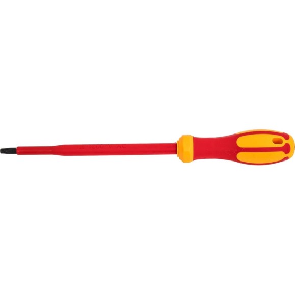 Отвёртка диэлектрическая Ceta Form 1000V torx T27x150 мм, длина 260мм, G04-027-150 Отвёртка диэлектрическая Ceta Form 1000V torx T27x150 мм, длина 260мм, G04-027-150