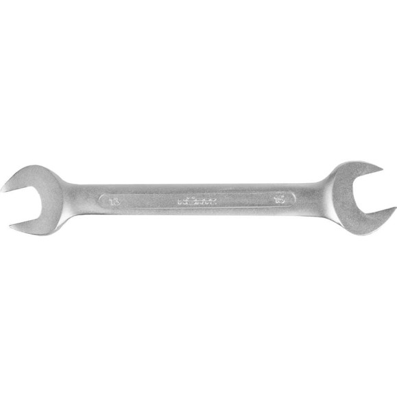 Гаечный двухсторонний ключ HORTZ HOR 13x15, хром 102226