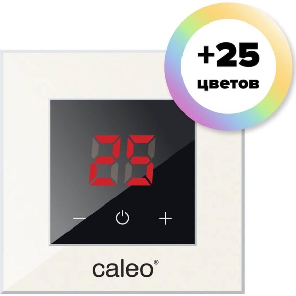 Терморегулятор CALEO NOVA встраиваемый цифровой, 3,5 кВт, каштан УП-00000428 Терморегулятор CALEO NOVA встраиваемый цифровой, 3,5 кВт, каштан УП-00000428