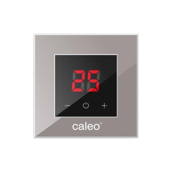 Терморегулятор CALEO NOVA встраиваемый цифровой, 3,5 кВт, стальной УП-00000420 Терморегулятор CALEO NOVA встраиваемый цифровой, 3,5 кВт, стальной УП-00000420
