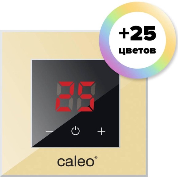 Терморегулятор CALEO NOVA встраиваемый цифровой, 3,5 кВт, кремовый УП-00000418 Терморегулятор CALEO NOVA встраиваемый цифровой, 3,5 кВт, кремовый УП-00000418