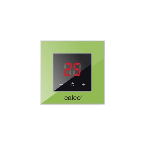 Терморегулятор CALEO NOVA встраиваемый цифровой, 3,5 кВт, зеленый УП-00000423 Терморегулятор CALEO NOVA встраиваемый цифровой, 3,5 кВт, зеленый УП-00000423