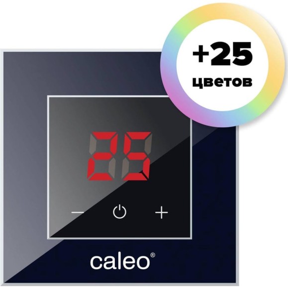 Терморегулятор CALEO NOVA встраиваемый цифровой, 3,5 кВт, графит УП-00000415 Терморегулятор CALEO NOVA встраиваемый цифровой, 3,5 кВт, графит УП-00000415