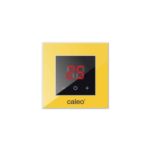 Терморегулятор CALEO NOVA встраиваемый цифровой, 3,5 кВт, желтый УП-00000421 Терморегулятор CALEO NOVA встраиваемый цифровой, 3,5 кВт, желтый УП-00000421