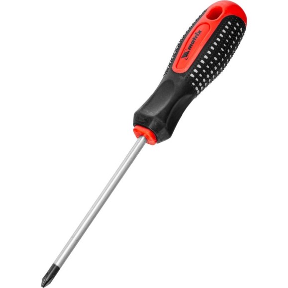 Отвертка Ph1х100 мм MATRIX Fusion anti slip 11438 Отвертка Ph1х100 мм MATRIX Fusion anti slip 11438