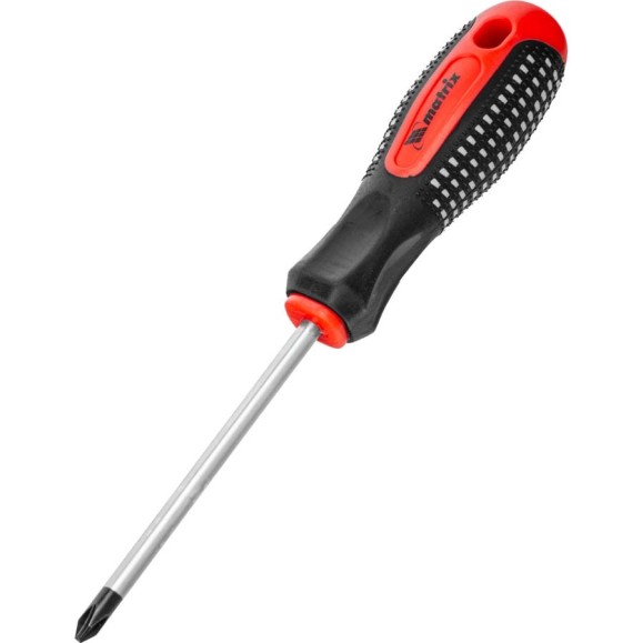 Отвертка Ph2х100 мм MATRIX Fusion anti slip 11441 Отвертка Ph2х100 мм MATRIX Fusion anti slip 11441