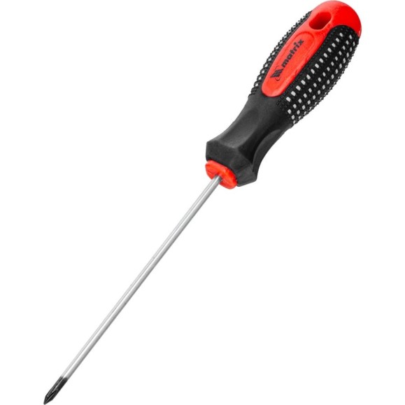 Отвертка Fusion Ph0 х 100 мм CrV anti slip Matrix 11435