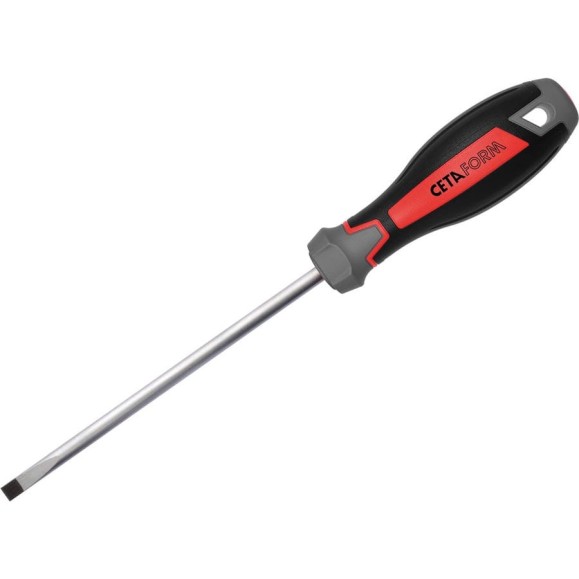 Отвёртка Ceta Form Slimline серии C-Plus прямой шлиц SL3x100 мм, длина 190мм, F10-030-100 Отвёртка Ceta Form Slimline серии C-Plus прямой шлиц SL3x100 мм, длина 190мм, F10-030-100