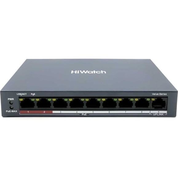 Коммутатор HIWATCH HikVision DS-S1008GP
