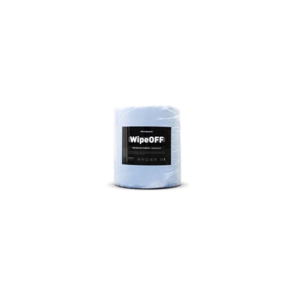 Салфетки протирочные Shine Systems WipeOFF 33×35 см (рулон 1000 шт) SS803 Салфетки протирочные Shine Systems WipeOFF 33×35 см (рулон 1000 шт) SS803
