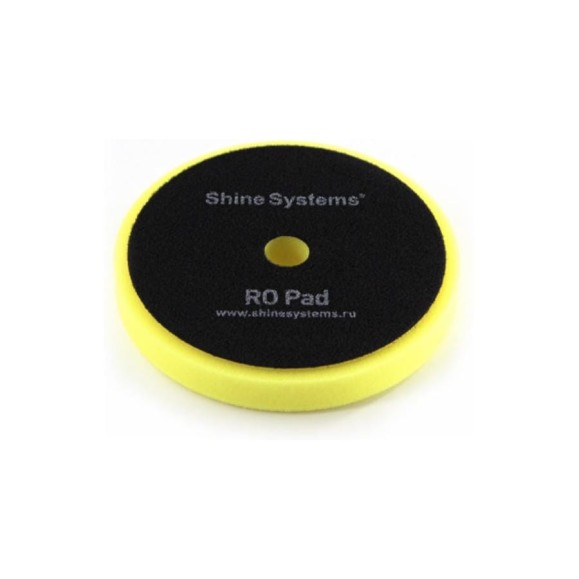 Полировальный круг полутвердый Shine systems желтый 155 мм RO Foam Pad Yellow SS545