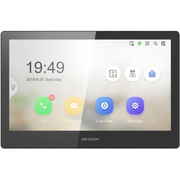 IP-видеодомофон Hikvision DS-KH8520-WTE1 (черный) IP-видеодомофон Hikvision DS-KH8520-WTE1 (черный)