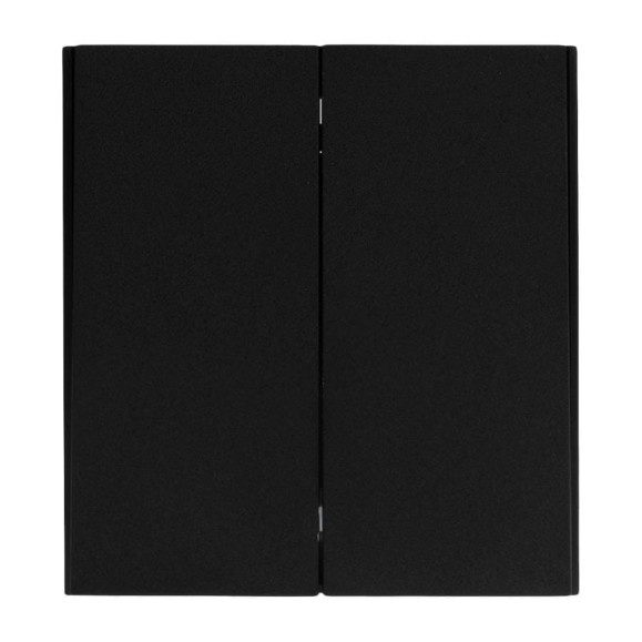 Механизм выключателя KRANZ STRONG 2-клавишный 10А с/у антрацит KR-78-0706-5 Механизм выключателя KRANZ STRONG 2-клавишный 10А с/у антрацит KR-78-0706-5
