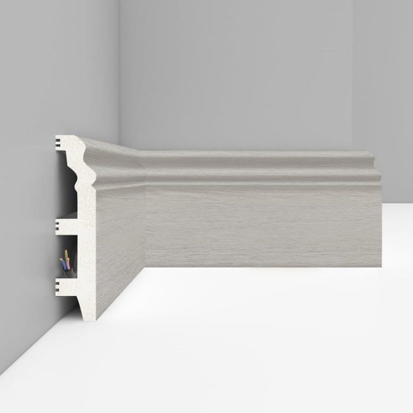 Плинтус напольный Decomaster 100x22x2400 мм D232-77 ДМ Плинтус напольный Decomaster 100x22x2400 мм D232-77 ДМ
