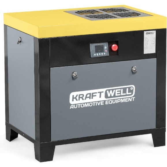 Компрессор винтовой KraftWell 350 л/мин, 10 бар, 380В VENTOS 4 Компрессор винтовой KraftWell 350 л/мин, 10 бар, 380В VENTOS 4