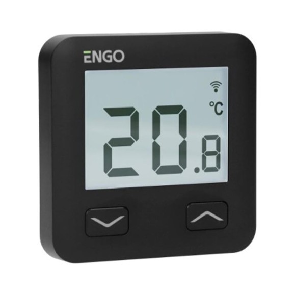 Терморегулятор электронный программируемый ENGO controls, цвет черный, E10-B Терморегулятор электронный программируемый ENGO controls, цвет черный, E10-B