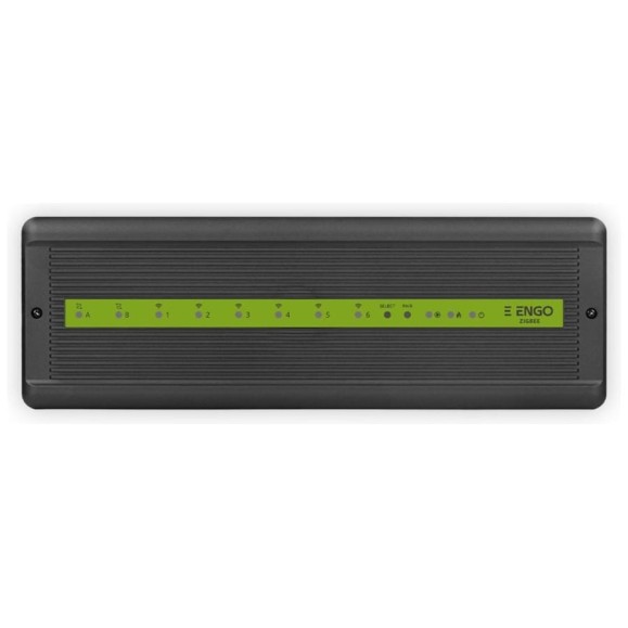 Центр коммутации ENGO controls с 6-тью беспроводными зонами ZigBee + 2-мя проводными зоны, 230 В ECB62ZB Центр коммутации ENGO controls с 6-тью беспроводными зонами ZigBee + 2-мя проводными зоны, 230 В ECB62ZB