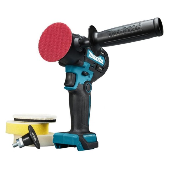 Полировально-шлифовальная машина аккумуляторная Makita CXT 12V BL XPT 50/80мм, 2 скорости, 0-2800/9500 об/мин, набор полировальных губок, без АКБ и ЗУ PV301DZ Полировально-шлифовальная машина аккумуляторная Makita CXT 12V BL XPT 50/80мм, 2 скорости, 0-2800/9500 об/мин, набор полировальных губок, без АКБ и ЗУ PV301DZ