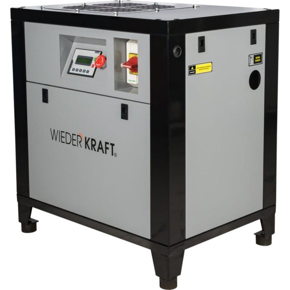 Компрессор винтовой WIEDERKRAFT 1000л/мин, 10 бар, 7.5кВт, 380в WDK-SG7510 Компрессор винтовой WIEDERKRAFT 1000л/мин, 10 бар, 7.5кВт, 380в WDK-SG7510