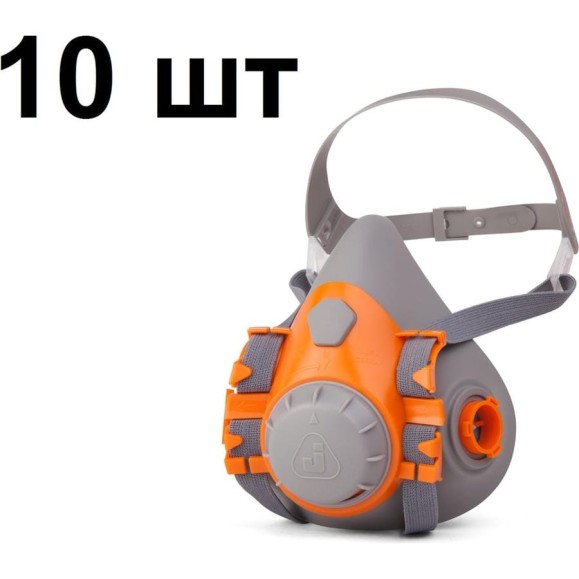 Фильтрующая полумаска из силикона, размер M, 10 шт Jeta Safety 6500-box-M Фильтрующая полумаска из силикона, размер M, 10 шт Jeta Safety 6500-box-M