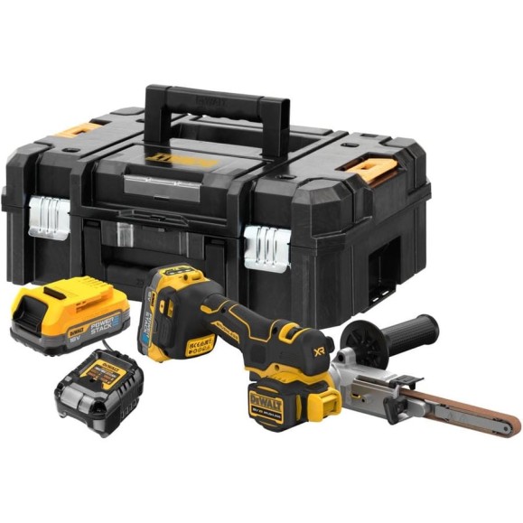 Аккумуляторный напильник Dewalt DCM200E2T, 18 В, 1707 м/мин, с 2 АКБ 1.7 Ач и ЗУ, в кейсе TSTAK DCM200E2T-QW Аккумуляторный напильник Dewalt DCM200E2T, 18 В, 1707 м/мин, с 2 АКБ 1.7 Ач и ЗУ, в кейсе TSTAK DCM200E2T-QW