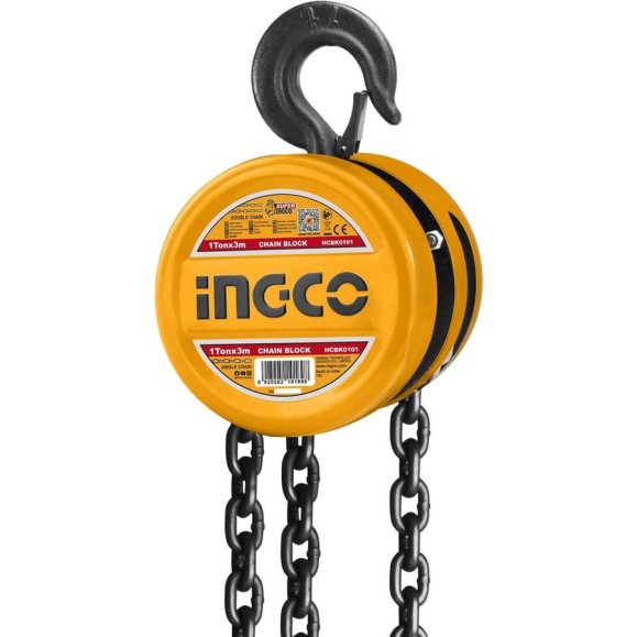 Таль цепная INGCO механическая 1 т. 3м HCBK0101 Таль цепная INGCO механическая 1 т. 3м HCBK0101