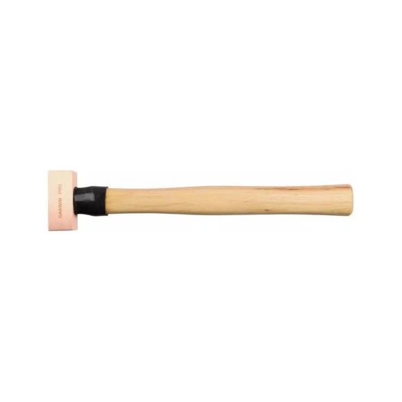 Молоток медный GARWIN с деревянной рукояткой, 250 г GHT-HW0250C