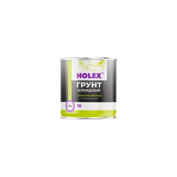 Грунт акриловый HOLEX 1К быстросохнущий черный 1кг HAS-244665 Грунт акриловый HOLEX 1К быстросохнущий черный 1кг HAS-244665
