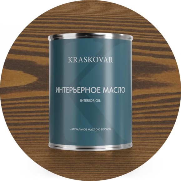Масло интерьерное Kraskovar Орех 0,75л 1098 Масло интерьерное Kraskovar Орех 0,75л 1098