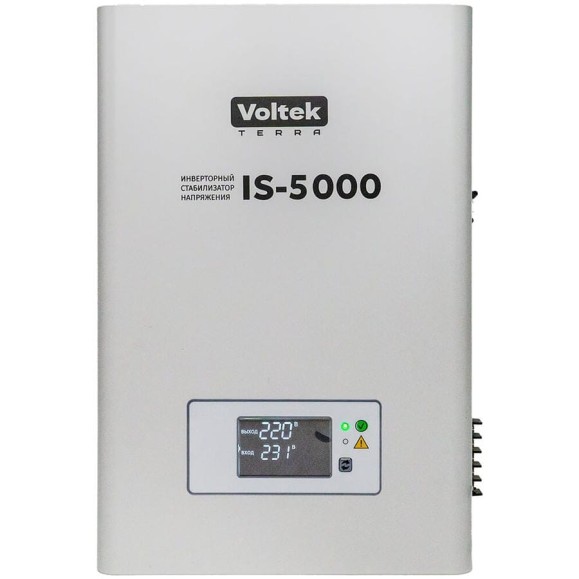 Однофазный стабилизатор напряжения VOLTEKterra VOLTEK VIS-5000 Однофазный стабилизатор напряжения VOLTEKterra VOLTEK VIS-5000