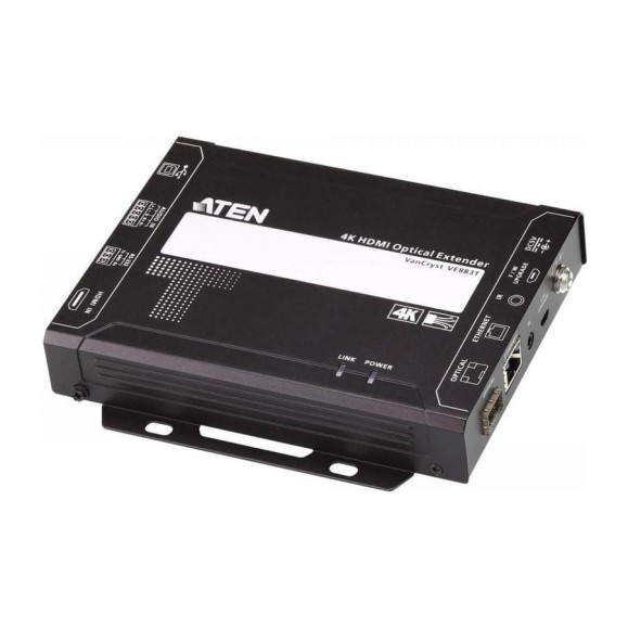 Удлинитель ATEN extender transmitter, HDMI+AUDIO+USB+RS232+IR+ETHERNET, 300 м., 2xОптич.волокно многомод.850нм, HDMI+5 клемм+USB B+3 кле VE883TK1-AT-G Удлинитель ATEN extender transmitter, HDMI+AUDIO+USB+RS232+IR+ETHERNET, 300 м., 2xОптич.волокно многомод.850нм, HDMI+5 клемм+USB B+3 кле VE883TK1-AT-G