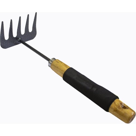 Грабли мини с деревянной рукояткой WMC TOOLS (5-зуб., L-300мм) WMC-TG2104020-Z(50016) Грабли мини с деревянной рукояткой WMC TOOLS (5-зуб., L-300мм) WMC-TG2104020-Z(50016)