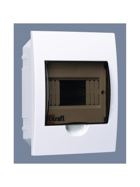 Корпус встраиваемый пластиковый ЩРВ-П, 6 мод., IP41 Dekraft 31002DEK Корпус встраиваемый пластиковый ЩРВ-П, 6 мод., IP41 Dekraft 31002DEK