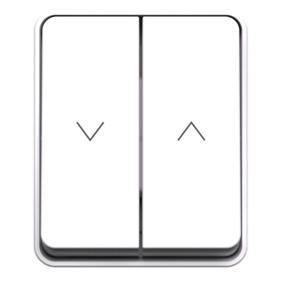 Выключатель 2-клавишный для жалюзи Systeme Electric AtlasDesign Profi IP54, 10 АХ, открытой установки, Белый ATN540119 Выключатель 2-клавишный для жалюзи Systeme Electric AtlasDesign Profi IP54, 10 АХ, открытой установки, Белый ATN540119