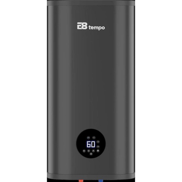 Накопительный электрический водонагреватель E8tempo EWH 50 GREY E8-EWH50 Накопительный электрический водонагреватель E8tempo EWH 50 GREY E8-EWH50