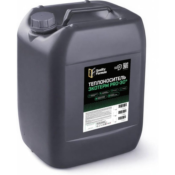Теплоноситель Quality Formula ОЖ ЭКОТЕРМ PRO-30 20 л 430120364 Теплоноситель Quality Formula ОЖ ЭКОТЕРМ PRO-30 20 л 430120364