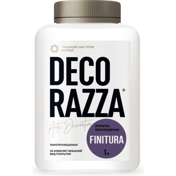 Защитная пропитка DECORAZZA Finitura 1 л DFI-10 Защитная пропитка DECORAZZA Finitura 1 л DFI-10