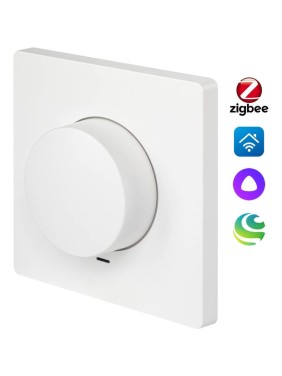 Диммер выключатель HOMMYN круглый zigbee DSWZBN01W НС-1714317