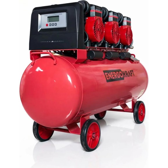 Компрессор ENERGOKRAFT 100 л/ресивер 4000 Вт 750 л/м AIRMAX 100/750 8 атм безмасляный 00-00002670 Компрессор ENERGOKRAFT 100 л/ресивер 4000 Вт 750 л/м AIRMAX 100/750 8 атм безмасляный 00-00002670
